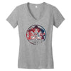 the empire rises Women's V-Neck T-Shirt