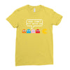 You Can't Sit Wİth Us Ladies Fitted T-Shirt