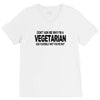 vegetarian ask yourself why not vegan food foodie tofu geek tee shirt V-Neck Tee