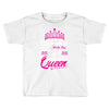 Celebrating With the 2nd Birthday Queen Toddler T-shirt