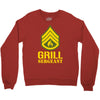grill sergeant military Crewneck Sweatshirt