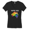 Vote Yes Australia Women's V-Neck T-Shirt