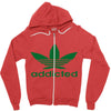 addicted ~ mens funny Zipper Hoodie