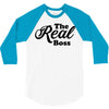 The Real Boss 3/4 Sleeve Shirt