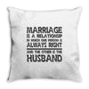 marriage is a relationship in (2) Throw Pillow