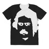 rivelino brazil 70s football world cup legend retro All Over Women's T-shirt