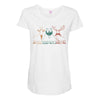 goatee beard mustache Maternity Scoop Neck T-shirt