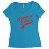 movie t shirt inspired by the film   dodgeball Women's Triblend Scoop T-shirt