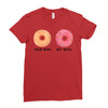your wife my wife donuts Ladies Fitted T-Shirt