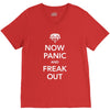 now panic and freak out V-Neck Tee