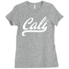 cali black logo Ladies Fitted T-Shirt