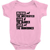 rescue save love Baby Onesie