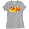 new seinfeld logo Ladies Fitted T-Shirt