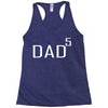 dad of 5 Racerback Tank