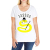 rich snake Ladies Curvy T-Shirt