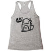 huh dinosaur Racerback Tank