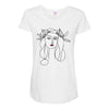 Pablo Picasso War And Peace 1952 Maternity Scoop Neck T-shirt