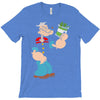 popeye spinach retro mens funny T-Shirt