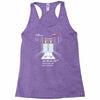 all play and no work Racerback Tank