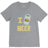i beer beer V-Neck Tee