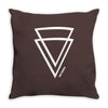 summer men casual triangle Throw Pillow