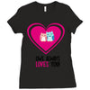 owl always love you Ladies Fitted T-Shirt
