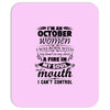 I Am An October Women Mousepad