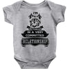 I Am Yorkshire Terrier Actually In A Very Commited Relationship Baby Onesie