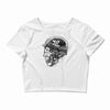 meat is murder Crop Top