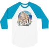 polygon bear graphic 3/4 Sleeve Shirt