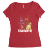 five nights at freddy's celebrate! Women's Triblend Scoop T-shirt