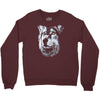 round neck dog wolf Crewneck Sweatshirt