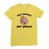 mo money mo pizzas Ladies Fitted T-Shirt