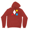 clean bandit shapes geometric Unisex Hoodie