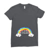 You're Looking At A Rainbow Ladies Fitted T-Shirt