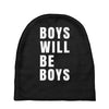 boys will be boys Baby Beanies