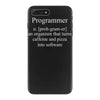 programmer an organism that turns caffeine and pizza into software t s iPhone 7 Plus Case
