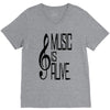 music lover V-Neck Tee