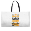 My Daughter Is Super Awesome Her Stepdad Weekender Totes