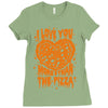 pizza! Ladies Fitted T-Shirt