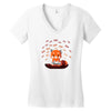 button masher Women's V-Neck T-Shirt