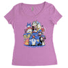 creatures spirits and friends Women's Triblend Scoop T-shirt