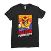 falcon punch out Ladies Fitted T-Shirt