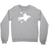 kanu sport wasser water paddel schiff outdoor fun see sea camping Crewneck Sweatshirt