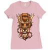 save the jungle Ladies Fitted T-Shirt