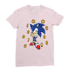 Sonic Rings Ladies Fitted T-Shirt