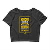 nobody exists on purpose Crop Top