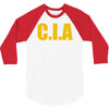 cia  funny  fashion fbi feds joke fancy dress 3/4 Sleeve Shirt