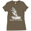 wakeboard to death Ladies Fitted T-Shirt