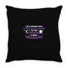 I Love Someone with Gynecologic Cancer to The Moon and Back Throw Pillow